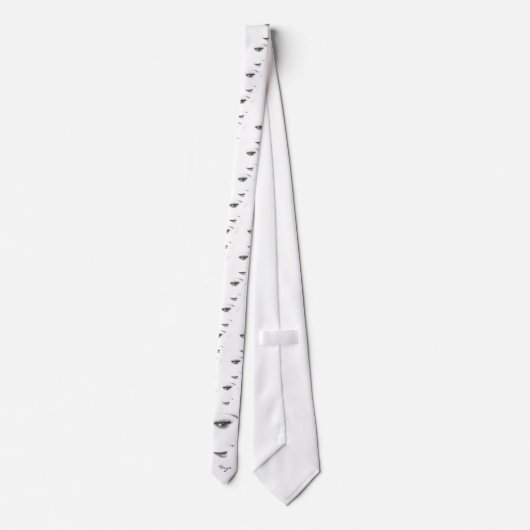 Stropdas "Faye Fleming Designer Stropdas" (Achterkant)