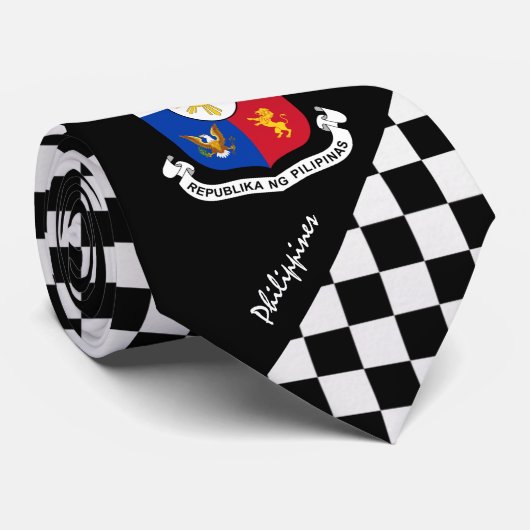 Stropdas Filipijnen, Filipijnse mode (Opgerold)