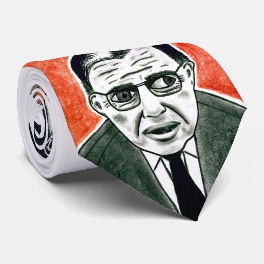 Stropdas filosofen (Opgerold)