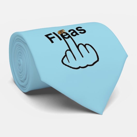 Stropdas Fleas Flip (Opgerold)