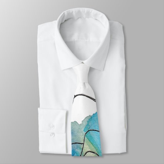 Stropdas Floral Pattern (Gebonden)