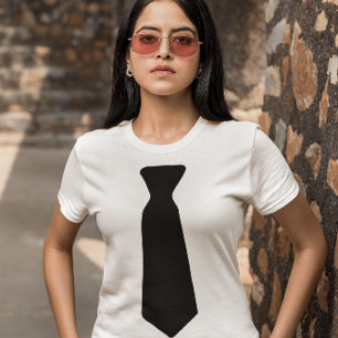 STROPDAS FORMELE GRAPPIGE T-SHIRT