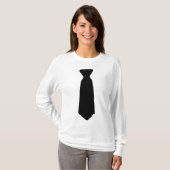 STROPDAS FORMELE GRAPPIGE T-SHIRT (Voorkant volledig)