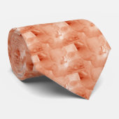 Stropdas Freesia - Peach (Opgerold)