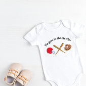 Stropdas gaat naar de Crawler Baby Bodysuit