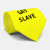 Stropdas Gay Slave (Opgerold)