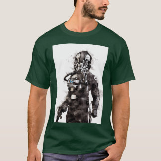 stropdas-gevechtspiloot t-shirt