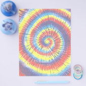 Stropdas-geverfd Flyer (Enkel)