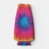 Stropdas geverfd Kan en fleskoeler Flesjeskoeler (Voorkant)