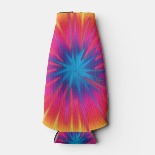 Stropdas geverfd Kan en fleskoeler Flesjeskoeler (Voorkant)