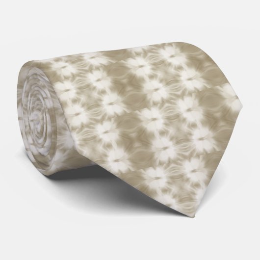 Stropdas-geverfd Stropdas - Taupe (Opgerold)