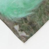 Stropdas geverfde Silkie-kippen in paaspaaskleuren Fleece Deken (Hoek)