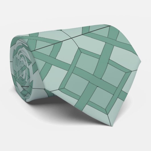 Stropdas - geweven rooster (Opgerold)