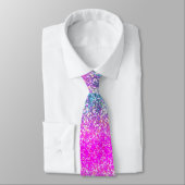 Stropdas Glitter Grafische Achtergrond (Gebonden)