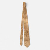 Stropdas Gold Tiger Print Mannen (Achterkant)