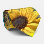 stropdas "gouden zonnebloem" (Opgerold)