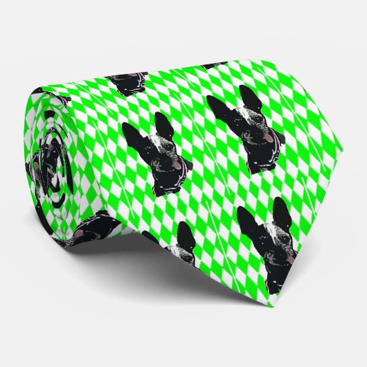 Stropdas Green (Opgerold)