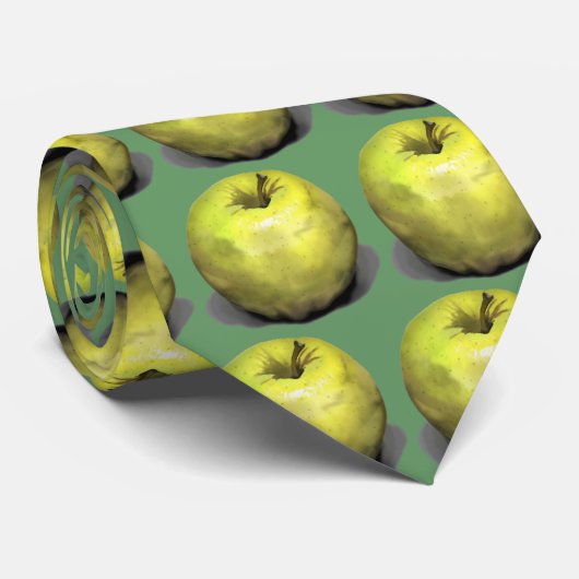 Stropdas Green Apple (Opgerold)