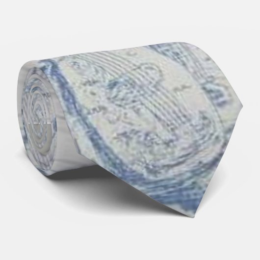 Stropdas Griekse instrumenten (Opgerold)