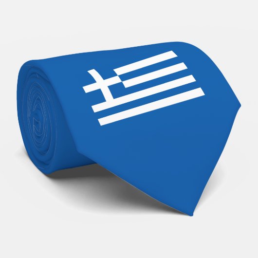 Stropdas Griekse vlag (Opgerold)