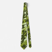 Stropdas Groene Camo (Voorkant)