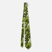 Stropdas Groene Camo (Achterkant)