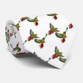 Stropdas Groene Cheeked Conures (Opgerold)