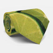 Stropdas Groene Limes (Opgerold)