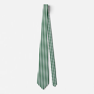 Stropdas Groene Pinstripe