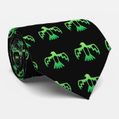 Stropdas Groene Thunderbird (Opgerold)