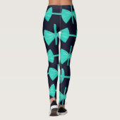 **STROPDAS HAAR IN BOWS* LEGGINGS (Achterkant)
