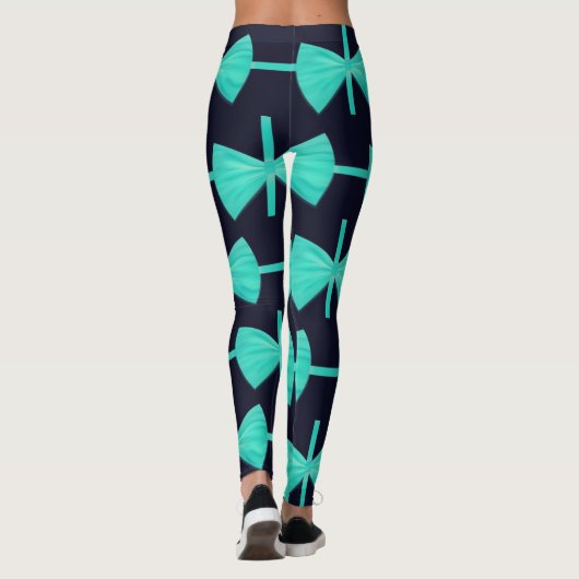 **STROPDAS HAAR IN BOWS* LEGGINGS (Achterkant)