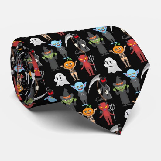 Stropdas Halloween Party (Opgerold)