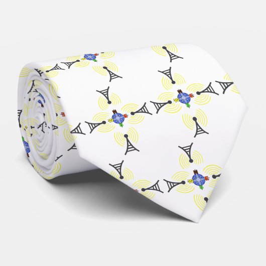 Stropdas Ham Radio Communications (Opgerold)