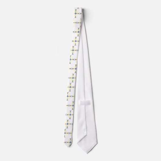 Stropdas Ham Radio Communications (Achterkant)