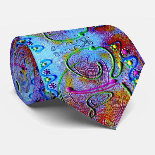 Stropdas 'Happy-Art' (Opgerold)