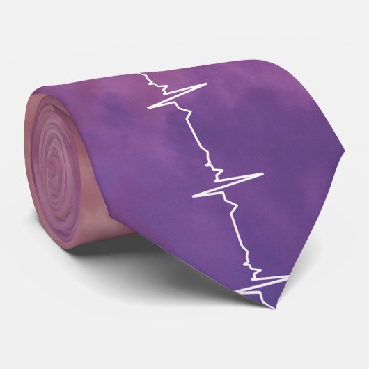 Stropdas hartslag (Opgerold)