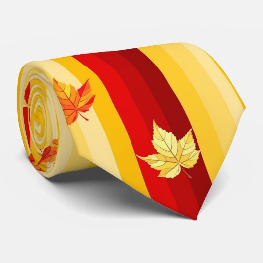 Stropdas herfst (Opgerold)