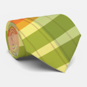 stropdas herfst plaid kleuren mannen (Opgerold)