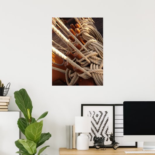 Stropdas het neer poster (Thuiskantoor)