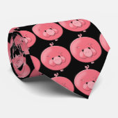 stropdas "Hier Varkens, Varkens, Varkens" (Opgerold)