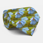 Stropdas Himalayan Poppies (Opgerold)