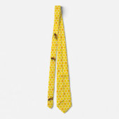 Stropdas honingbijen (Achterkant)