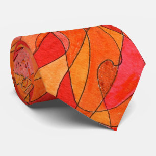 stropdas "Hot Spot" Abstract ontwerp