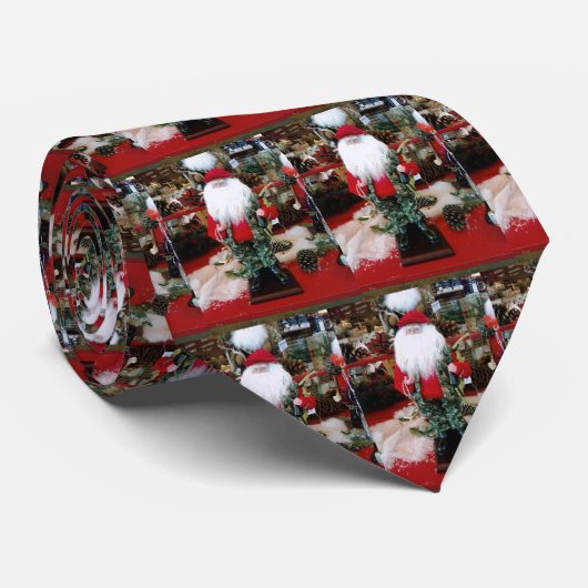 stropdas "HUNTING SANTA" (Opgerold)