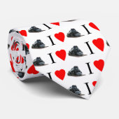 stropdas "I Love Trains" (Opgerold)