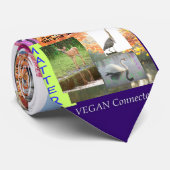 Stropdas II van Vegan/Feminist Ally en BLM (Opgerold)