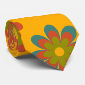 Stropdas in bloemenstijl (Opgerold)