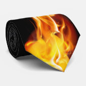 Stropdas in brand (Opgerold)