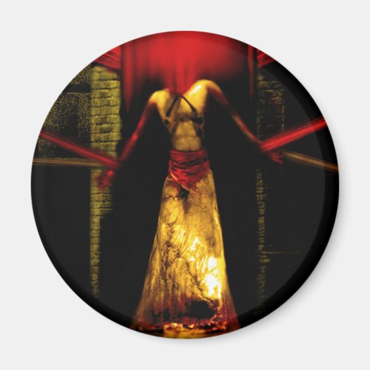 Stropdas in de duivel magneet (Voorkant)